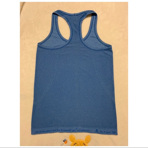 Lululemon Blue Swiftly Tech Raceback - Picture 6 of 8